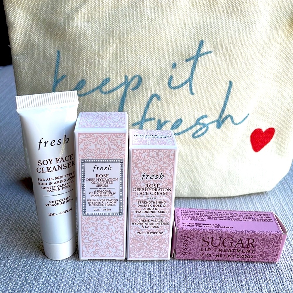 FRESH gift set with canvas pouch